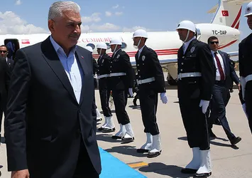 Başbakan Yıldırım Gürcistan'a geldi