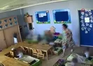 Kreşteki çocuklara öğretmen eziyeti kamerada