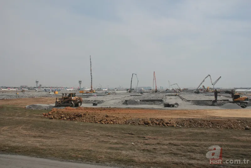 Başkan Erdoğan duyurmuştu! Atatürk Havalimanı'nda başlayan çalışmalar havadan görüntülendi 18