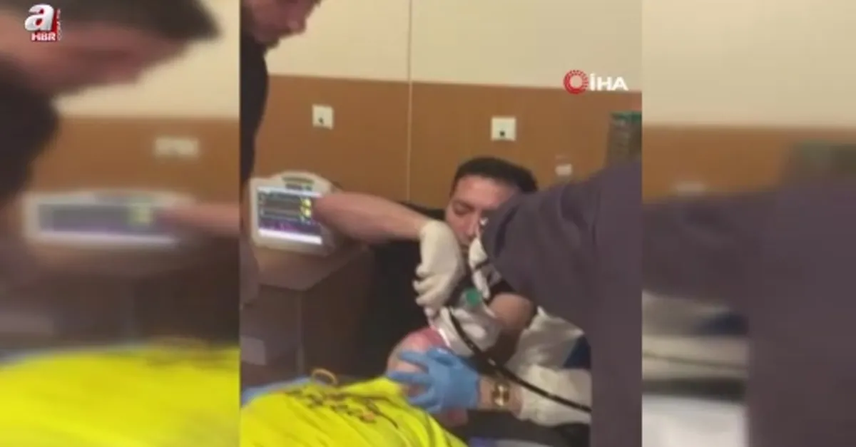 Yuttuğu ceviz yemek borusundan çıkarıldı