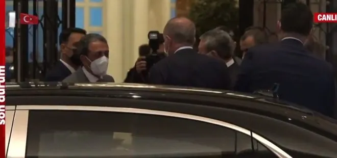 Başkan Erdoğan Katar’da böyle karşılandı