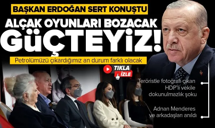 Başkan Erdoğan Darbeler ve Demokrasi Söyleşiside konuştu: Alçak oyunları bozacak güçteyiz