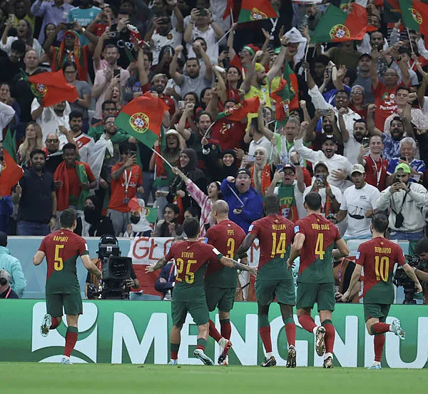 Portekiz İsviçre’yi 6-1 yenerek Dünya Kupası’nda çeyrek finale çıktı