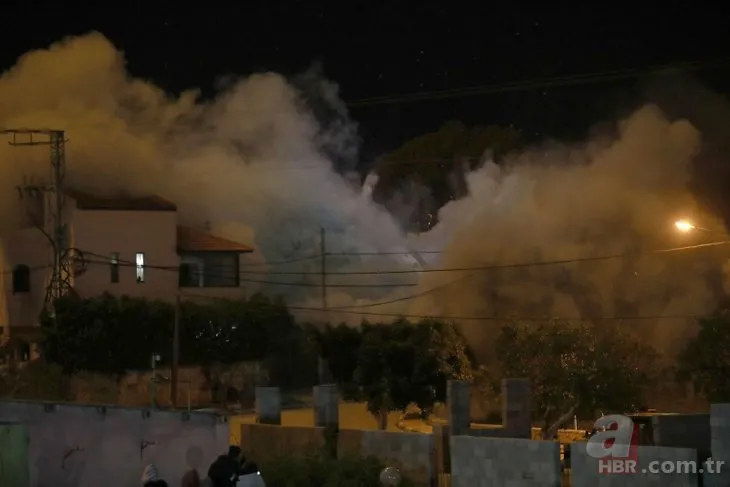 İşgalci İsrail ordusu Filistinli tutuklunun evini patlattı