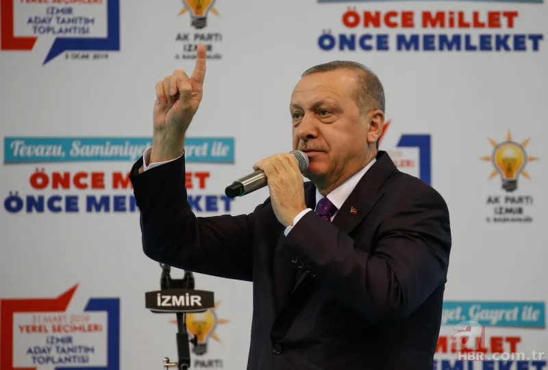 Başkan Erdoğan İzmir'de coşkuyla karşılandı 20