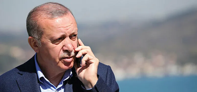 Başkan Erdoğan Galatasaray Başkanı Burak Elmas'ı tebrik etti