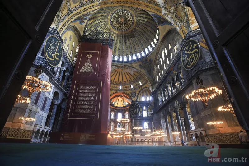 Ayasofya-i Kebir Cami-i Şerifi 86 yıl sonra ilk bayramına hazırlanıyor 2