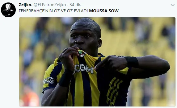 Moussa Sow kendi kalesine attı, sosyal medya yıkıldı!