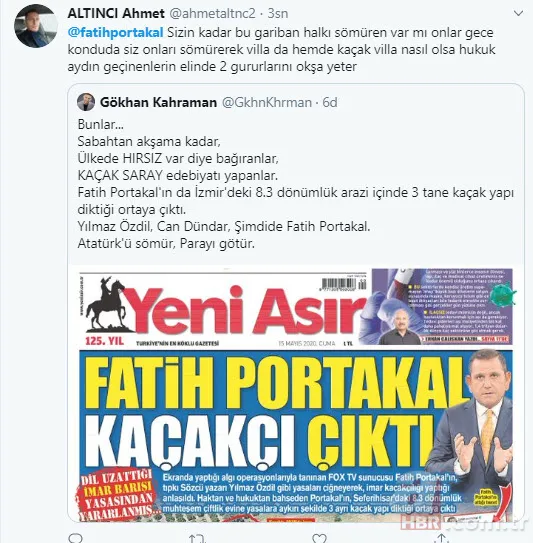 FOX sunucusu Fatih Portakal'ın kaçak çiftliğine vatandaşlardan ağır eleştiri! Adeta yerin dibine soktular 14