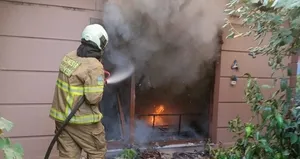 Balıkesir’de ev yangını!