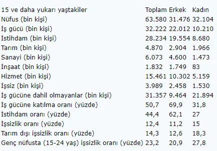 Türkiye'de işsiz sayısı ikinci çeyrekte azalarak 3 milyon 989 bin oldu - 6