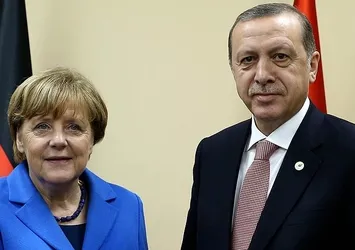 Erdoğan, Merkel ile görüşecek