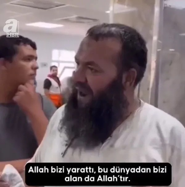 Gazzeli Müslüman’dan İsrail’e karşı dik duruş: Canımız Allah yolunda fedadır