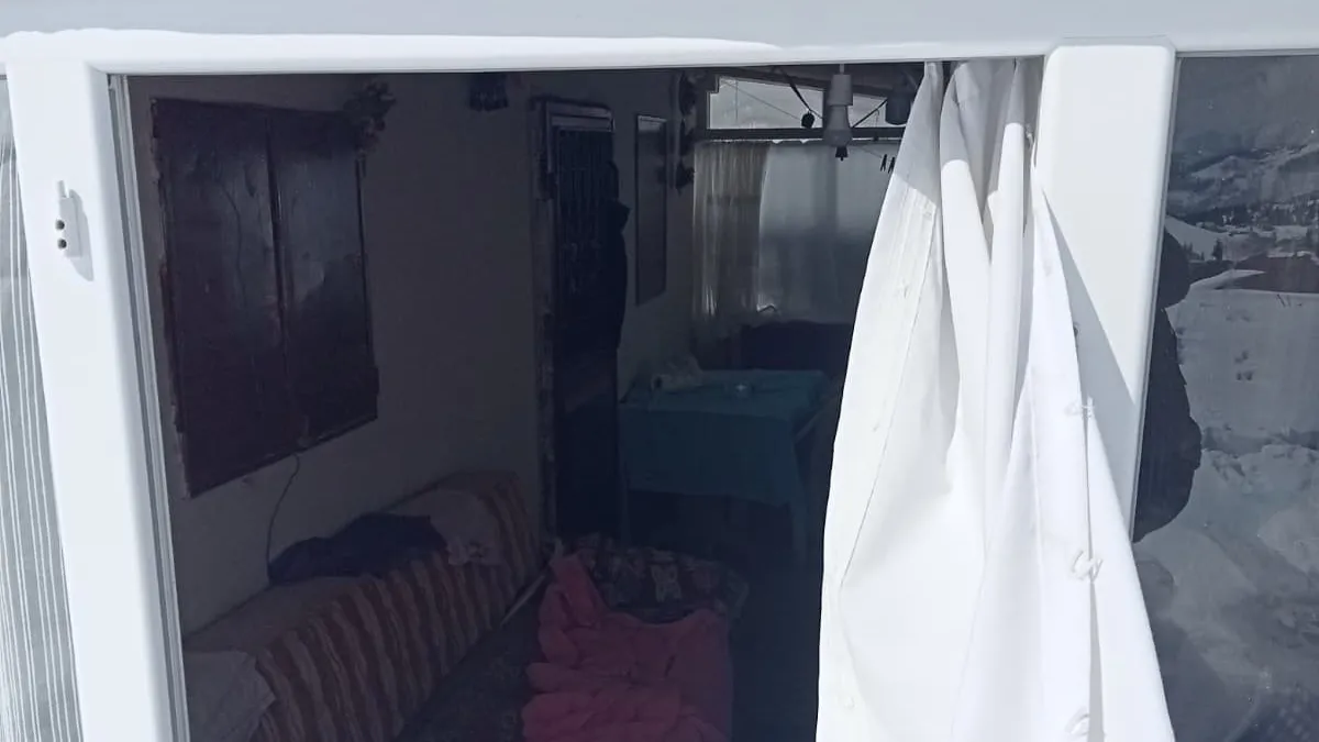 Ayıların Sis Dağı'ndaki yayla evlerine girme mesaisi yeniden başladı