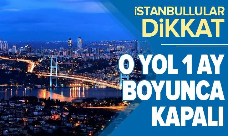 Son dakika: İstanbullular dikkat! TEM Otoyolu ile D-100 Karayolu üzerindeki Tuzla - Sabiha Gökçen Havalimanı bağlantı yolu...