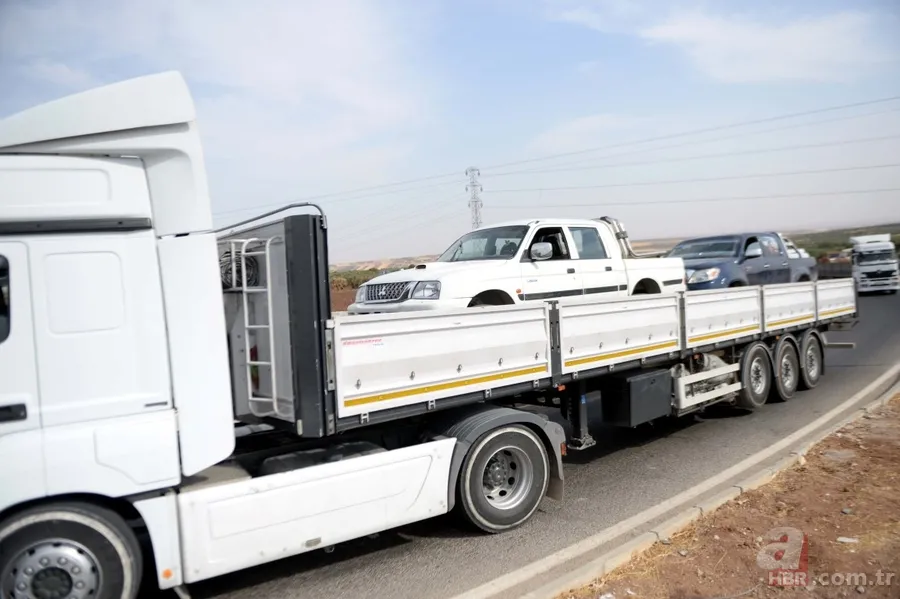 Sınır hattında büyük hareketlilik: TIR'lar yola çıktı 2
