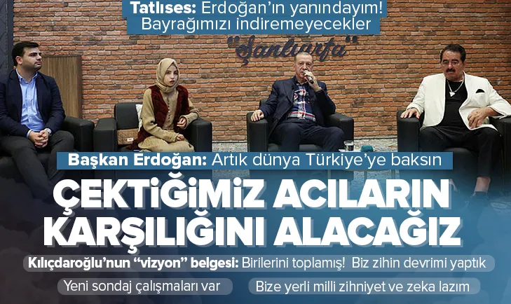 Başkan Erdoğan: Artık dünya Türkiye’ye baksın