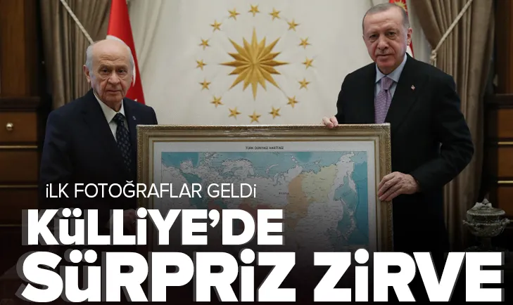 Külliyede sürpriz zirve!