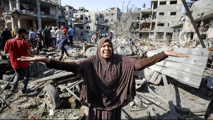 abdnin-parali-askerleri-gazzede-isgal-genisliyor-mu-1739437767176.jpg İsrail işgal güçlerinin soykırım gerçekleştirdiği Gazze Şeridi'nden kare (AA)