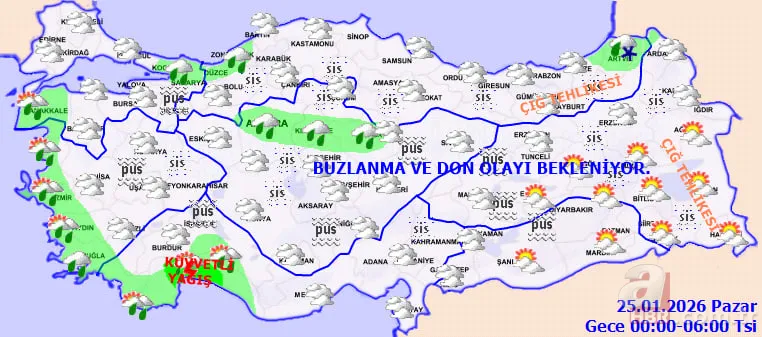 Saatli uyarı geldi: Göz gözü görmeyecek! Sis ve pus ülke geneline yayılıyor 13