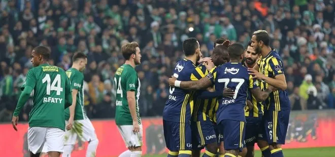 Fenerbahçe, Bursa’da son dakikalarda yıkıldı