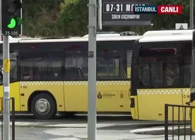 Halk otobüsleri kontak kapatıyor