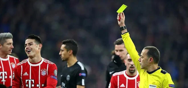 Cüneyt Çakır’ın yönettiği maçta kazanan Bayern oldu