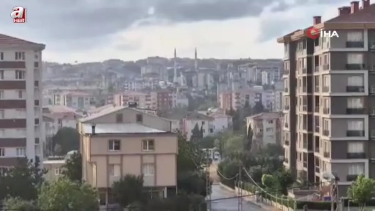 Silivri'de sabah saatlerinde yağmur etkili oldu