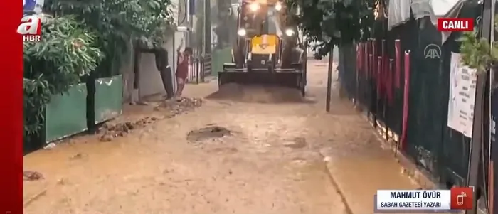 İstanbul’u sel vurdu! Ekrem İmamoğlu nerede? Sabah Gazetesi Yazarı Mahmut Övür: Allah Türkiye’yi İmamoğlu’ndan korusun!