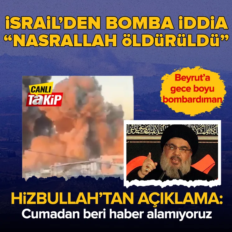 İsrail ordusu: Nasrallah öldürüldü