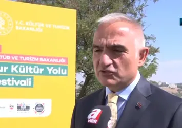 Sur Kültür Yolu Festivali devam ediyor! Kültür ve Turizm Bakanı Mehmet Nuri Ersoy'dan A Haber’e özel açıklamalar