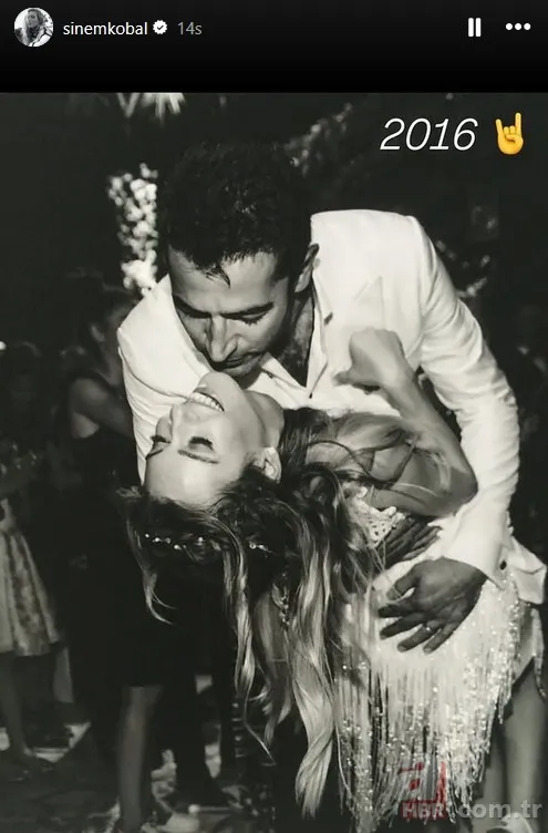 Sinem Kobal eski günleri yad etti: Sene 2016, evlendikleri ilk gün! 5
