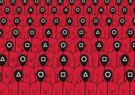 Zeka Testi: Squid Game meydan okuması! 8 Saniyede tek farklı oyuncuyu bulabilir misiniz?