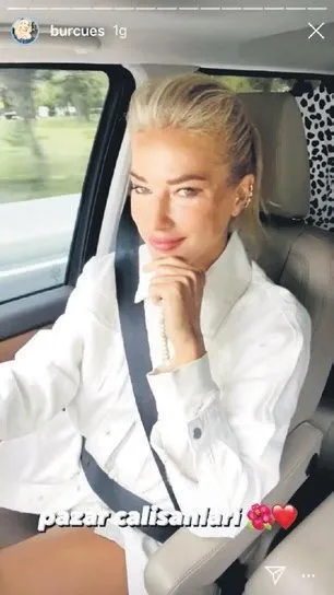 Burcu Esmersoy stres atmak için 'mala' sallıyor - 1