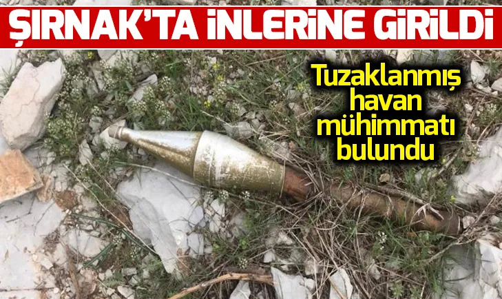 Şırnakta PKK inine girildi