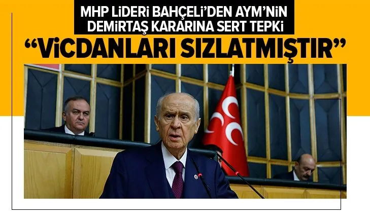 MHP Lideri Bahçeli'den flaş açıklama