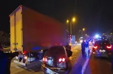 TEM Otoyolu’nda zincirleme kaza: 2 yaralı