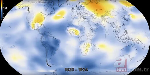 NASA'dan korkutan harita! Türkiye dahil tüm Avrupa... 22