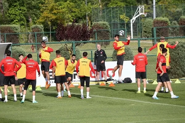 A Milli Futbol Takım Letonya maçının hazırlıklarını sürdürdü