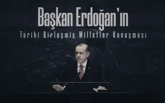Başkan Erdoğan'ın tarihi BM konuşması!