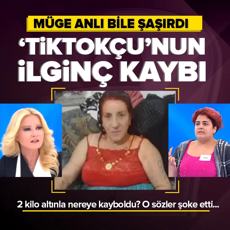 TikTok’ta kazandığı 2 kilo altınla kayboldu!