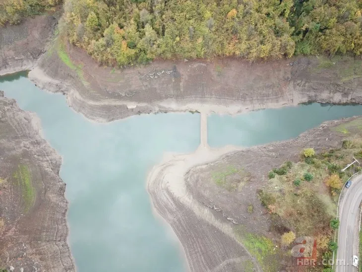 Yuvacık Barajı alarm veriyor: Su seviyesi azaldı! Köprü ortaya çıktı