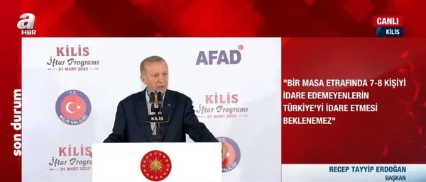 Başkan Recep Tayyip Erdoğan: Türkiye’yi kumar masasının kaprislerine terk edemeyiz