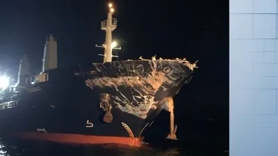 İstanbul Boğazı’nda iki gemi çarpıştı