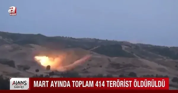 Bakanlık duyurdu! 25 günde 414 terörist etkisiz hale getirildi - 1