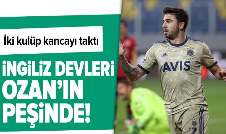 Premier Lig ekipleri Fenerbahçe'nin kaptanı Ozan Tufan'ın peşinde!