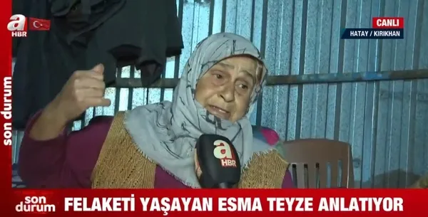 Hataylı depremzedeler geçici konutlarının kapısını A Haber’e açtı: Erdoğan’ı görürsem elini öpeceğim
