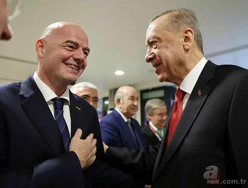 Başkan Recep Tayyip Erdoğan 2022 Dünya Kupası'nı dünya liderleri ile birlikte izledi 24