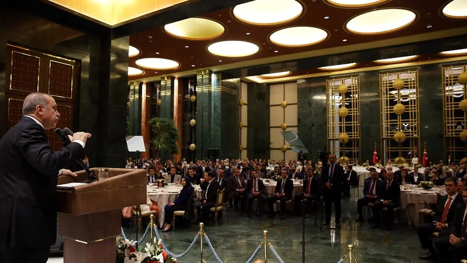 Erdoğan, Cumhurbaşkanlığı personeliyle iftar yaptı