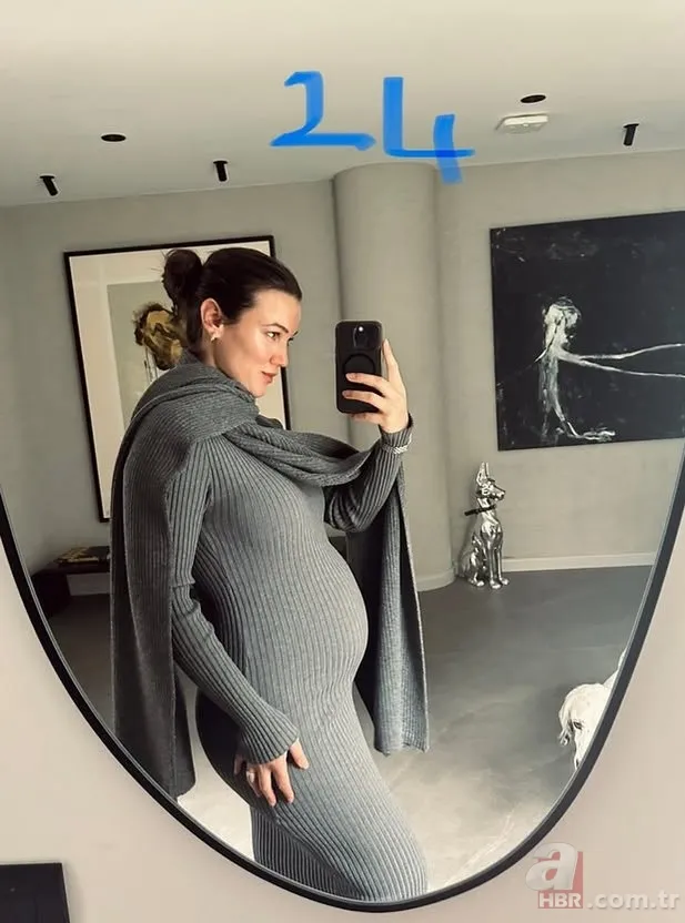 "Fikret Hakan" göründü! Pınar Deniz yeni doğan bebeğini ilk kez paylaştı 8